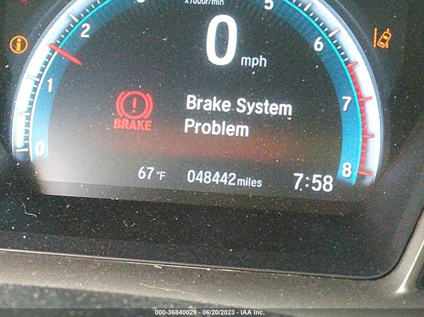 2017 HONDA CIVIC SEDAN EX-L - 19XFC1F85HE010515