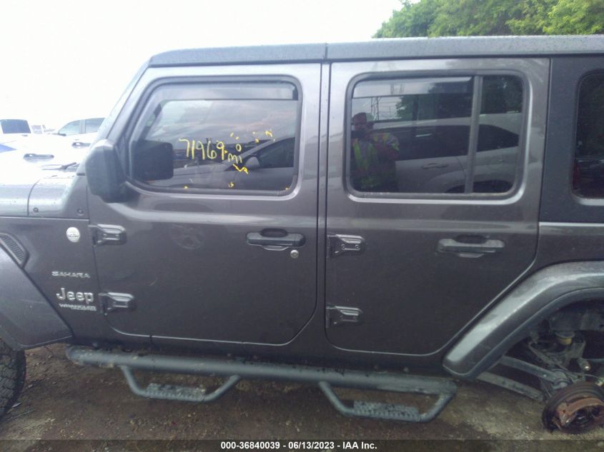 2018 JEEP WRANGLER UNLIMITED SAHARA - 1C4HJXEGXJW177149