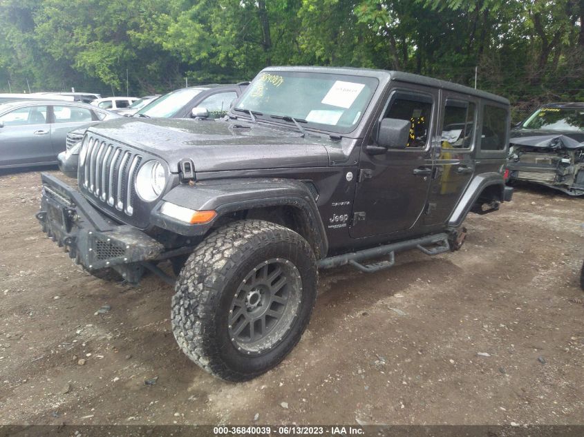 2018 JEEP WRANGLER UNLIMITED SAHARA - 1C4HJXEGXJW177149