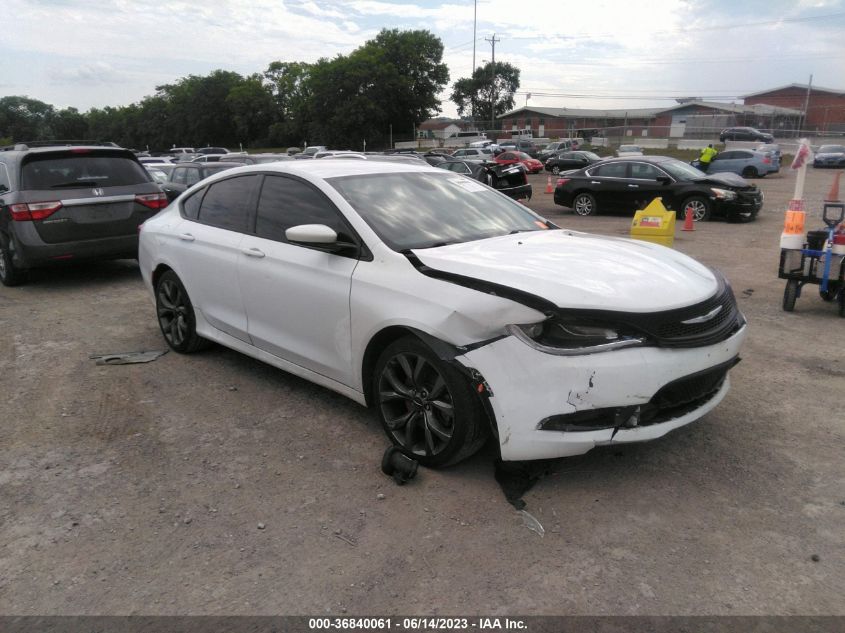 2015 CHRYSLER 200 S - 1C3CCCBB5FN537290