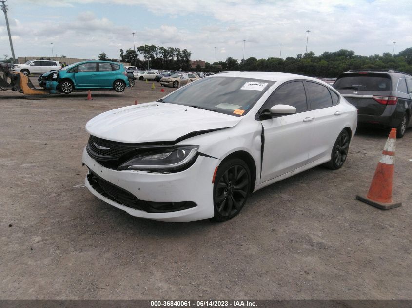 2015 CHRYSLER 200 S - 1C3CCCBB5FN537290
