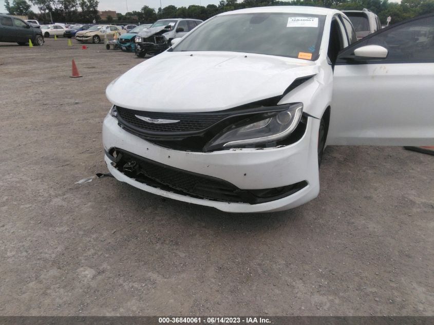 2015 CHRYSLER 200 S - 1C3CCCBB5FN537290