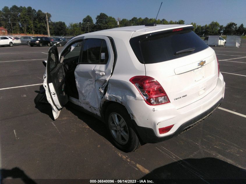 2022 CHEVROLET TRAX LS - KL7CJNSM8NB545413