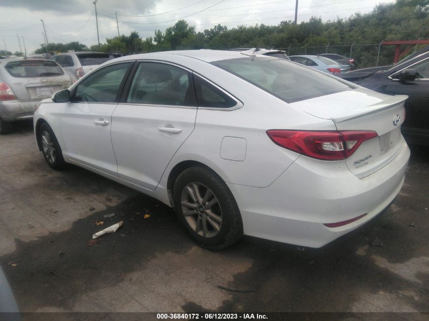 2016 HYUNDAI SONATA 2.4L SE - 5NPE24AFXGH330235