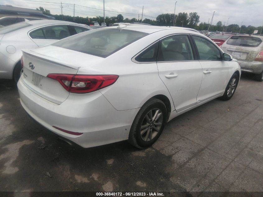 2016 HYUNDAI SONATA 2.4L SE - 5NPE24AFXGH330235