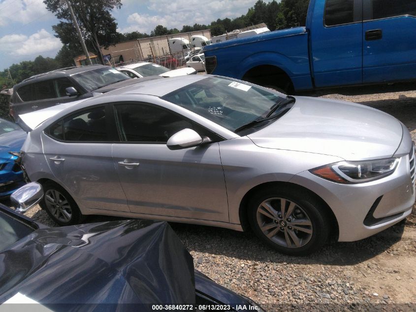 2018 HYUNDAI ELANTRA SEL - KMHD84LF8JU620876