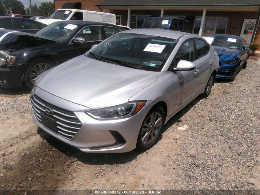 2018 HYUNDAI ELANTRA SEL - KMHD84LF8JU620876