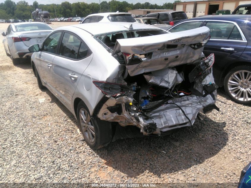 2018 HYUNDAI ELANTRA SEL - KMHD84LF8JU620876