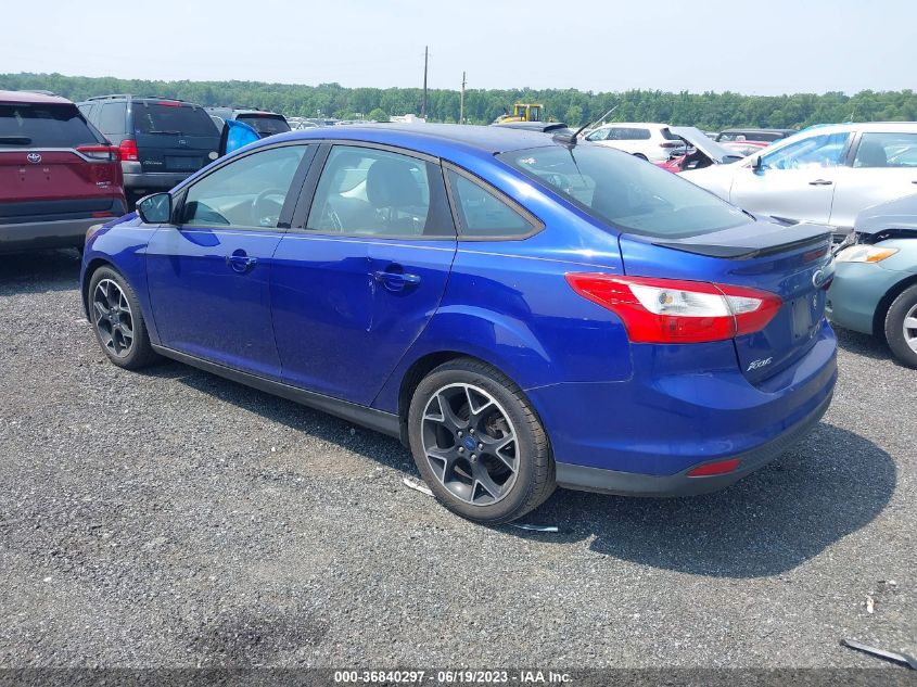 2014 FORD FOCUS SE - 1FADP3F21EL386768