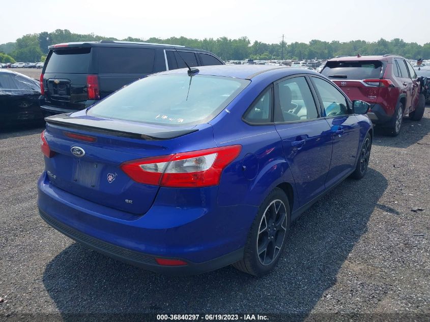 2014 FORD FOCUS SE - 1FADP3F21EL386768