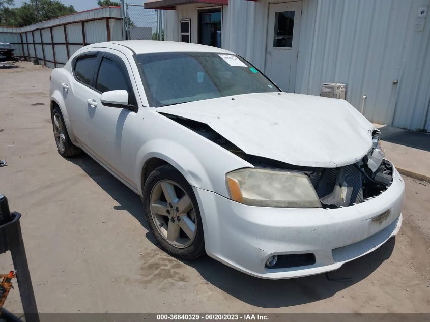 2013 DODGE AVENGER SXT - 1C3CDZCGXDN664091