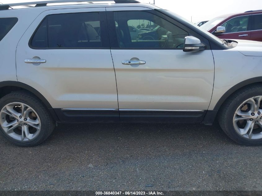 2014 FORD EXPLORER LIMITED - 1FM5K7F82EGB85121