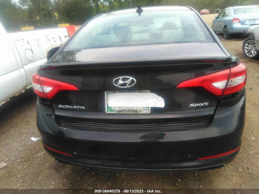 2015 HYUNDAI SONATA 2.4L SPORT - 5NPE34AF7FH113950