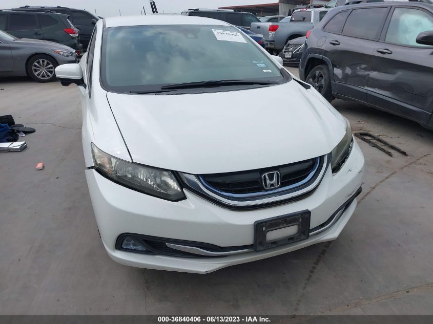 2014 HONDA CIVIC HYBRID - 19XFB4F3XEE001863