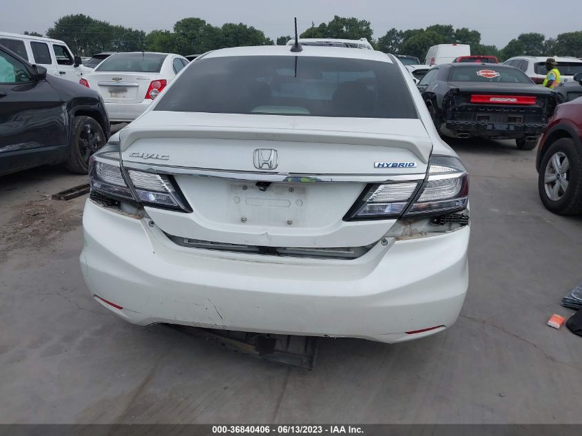 2014 HONDA CIVIC HYBRID - 19XFB4F3XEE001863