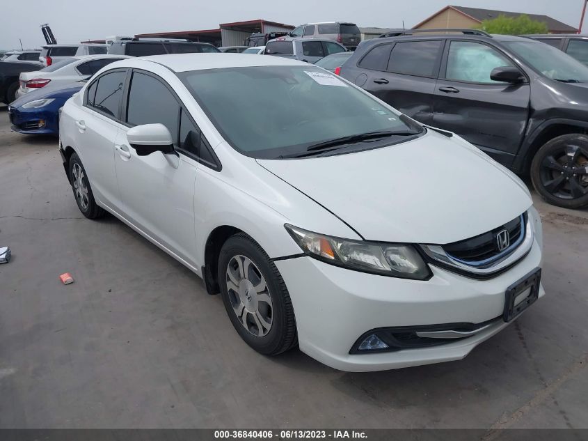 2014 HONDA CIVIC HYBRID - 19XFB4F3XEE001863