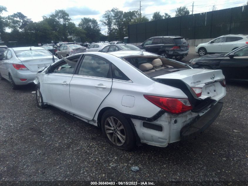 2013 HYUNDAI SONATA GLS PZEV - 5NPEB4AC4DH645341