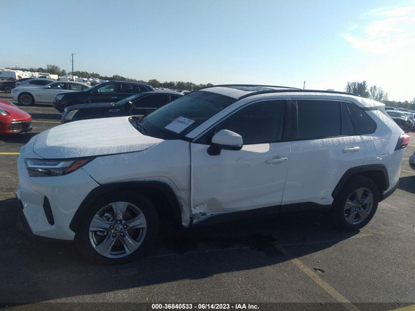 2022 TOYOTA RAV4 HYBRID XLE - 4T3RWRFV9NU078518