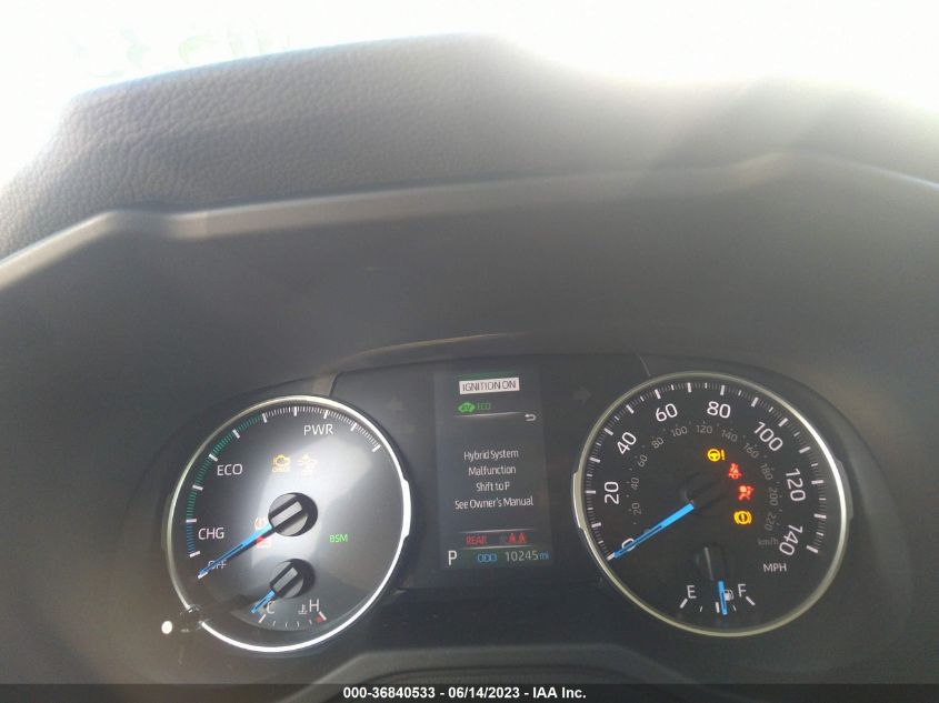 2022 TOYOTA RAV4 HYBRID XLE - 4T3RWRFV9NU078518