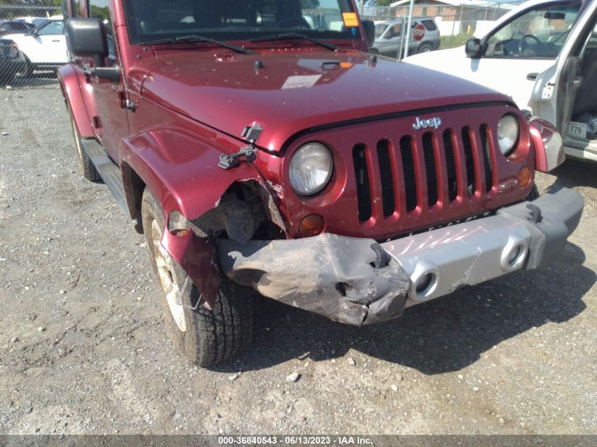 2013 JEEP WRANGLER UNLIMITED SAHARA - 1C4BJWEG4DL532449