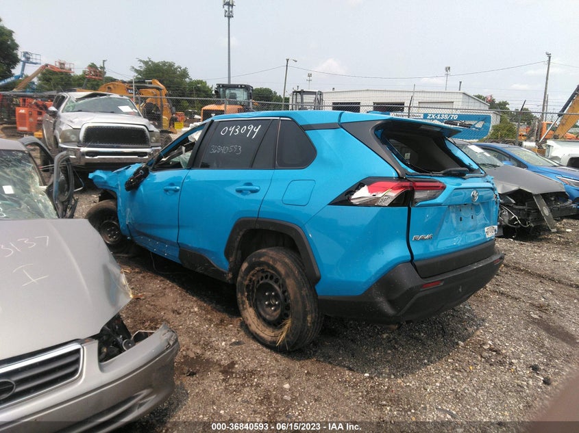 VIN 2T3H1RFV9KW043094 2019 TOYOTA RAV4 LE