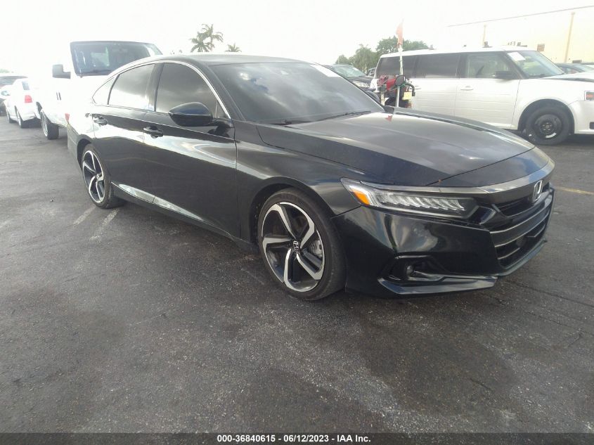 2021 HONDA ACCORD SEDAN SPORT SE - 1HGCV1F42MA022601