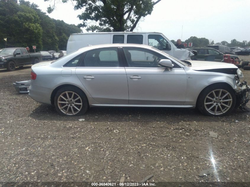 2014 AUDI A4 PREMIUM PLUS - WAUFFAFL6EN030417
