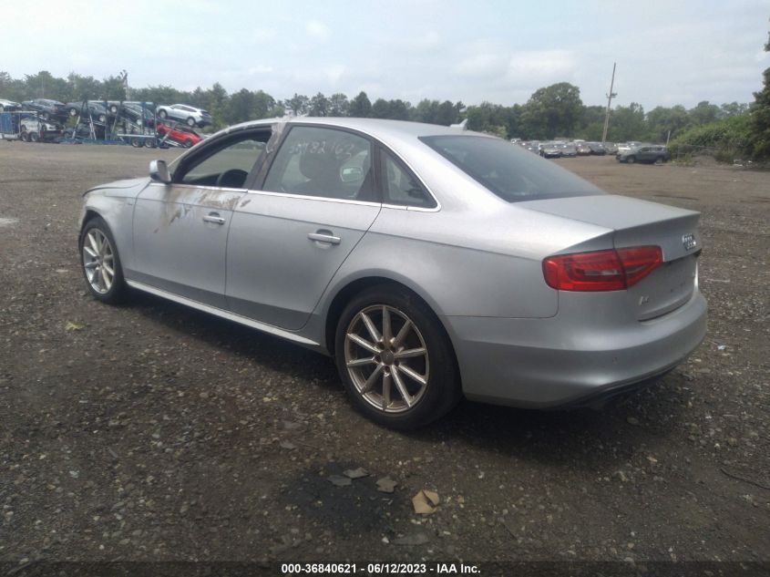 2014 AUDI A4 PREMIUM PLUS - WAUFFAFL6EN030417