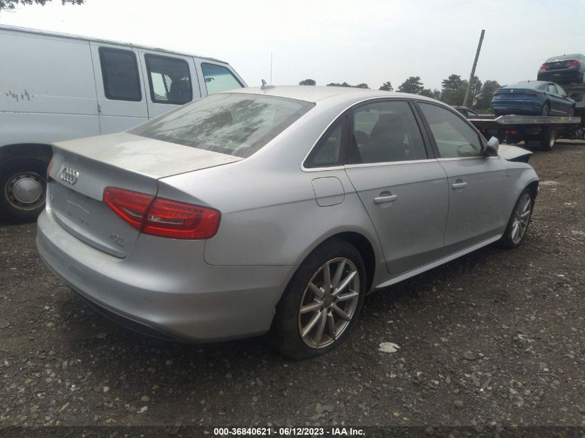 2014 AUDI A4 PREMIUM PLUS - WAUFFAFL6EN030417