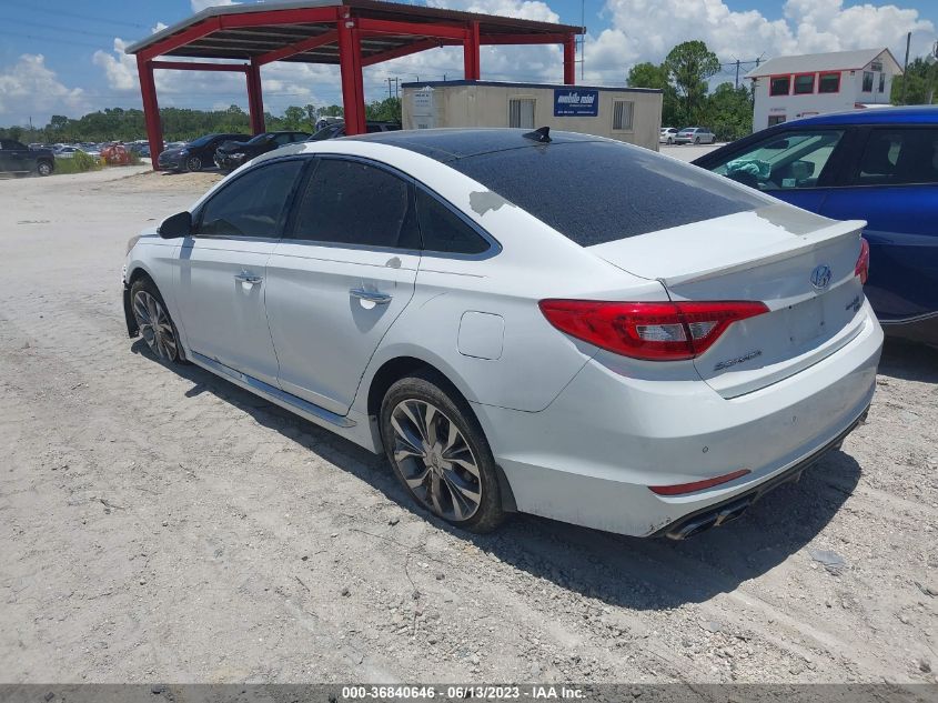 2015 HYUNDAI SONATA 2.0T LIMITED - 5NPE34AB3FH148921