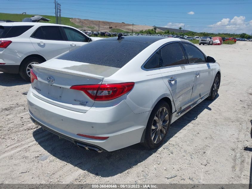 2015 HYUNDAI SONATA 2.0T LIMITED - 5NPE34AB3FH148921