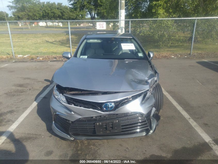 2022 TOYOTA CAMRY XLE - 4T1F31AK4NU577150