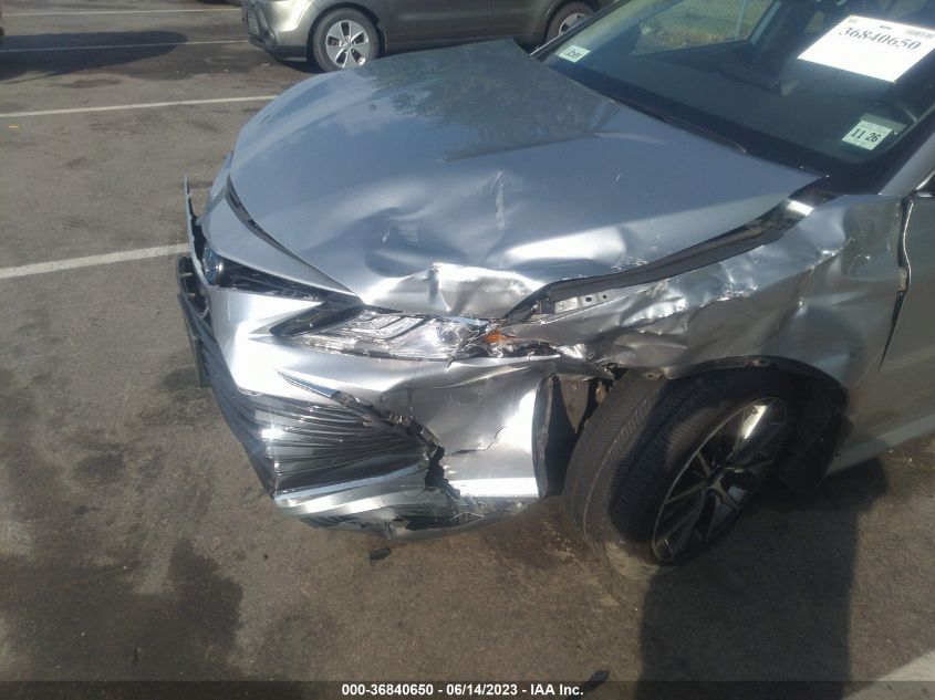 2022 TOYOTA CAMRY XLE - 4T1F31AK4NU577150
