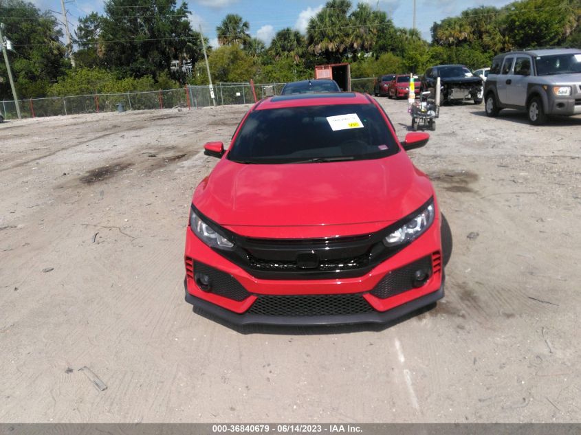 2019 HONDA CIVIC SI SEDAN - 2HGFC1E54KH701300