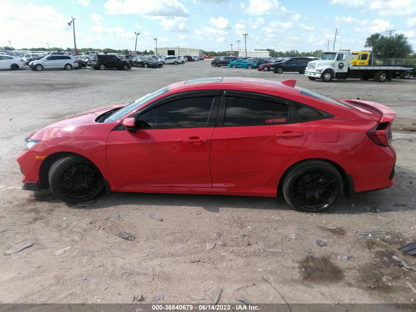 2019 HONDA CIVIC SI SEDAN - 2HGFC1E54KH701300