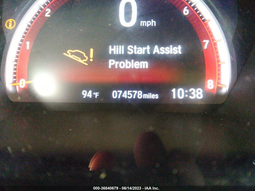 2019 HONDA CIVIC SI SEDAN - 2HGFC1E54KH701300