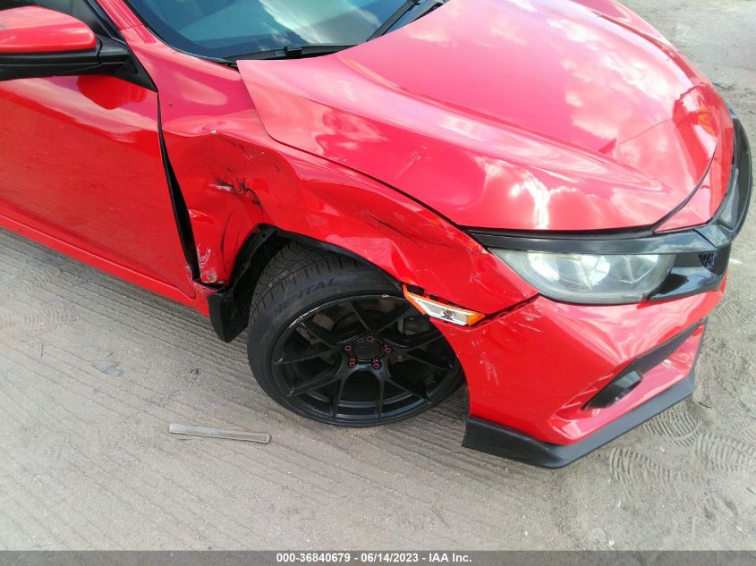 2019 HONDA CIVIC SI SEDAN - 2HGFC1E54KH701300