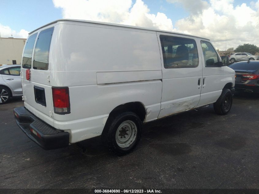 2014 FORD ECONOLINE CARGO VAN COMMERCIAL 1FTNE1EW2EDA41272
