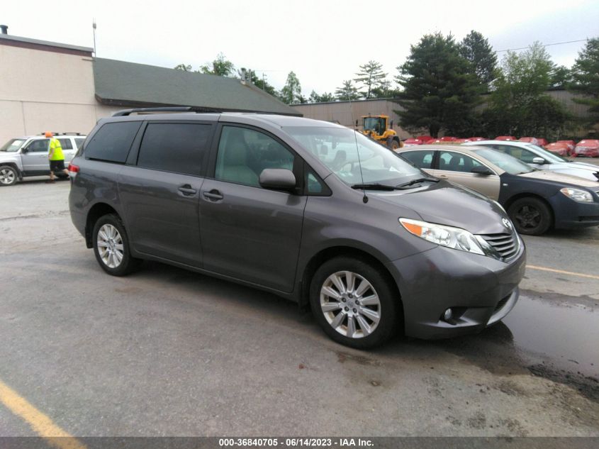 2014 TOYOTA SIENNA LTD/XLE - 5TDDK3DC3ES088791