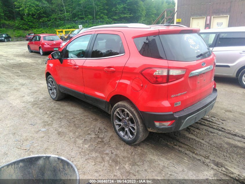 2019 FORD ECOSPORT TITANIUM - MAJ6S3KL1KC260413