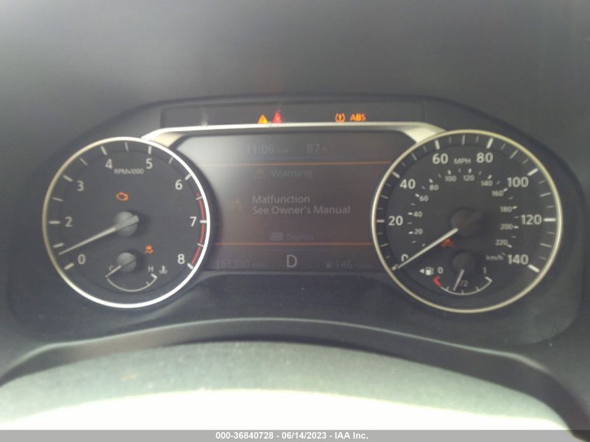 2019 NISSAN ALTIMA SR - 1N4BL4CV0KC101223