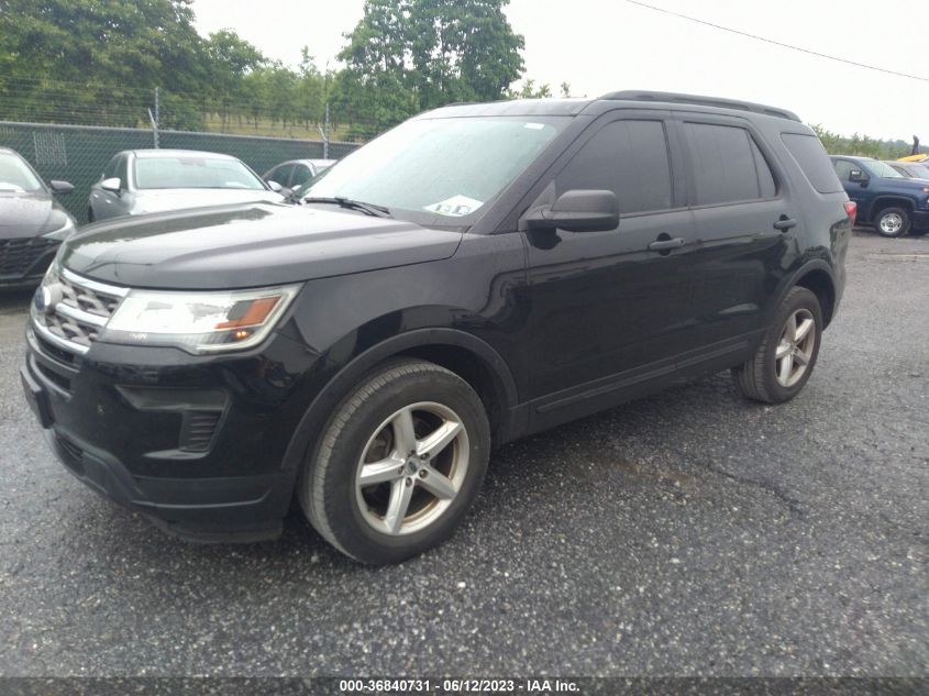 2018 FORD EXPLORER BASE - 1FM5K8BH0JGC35360