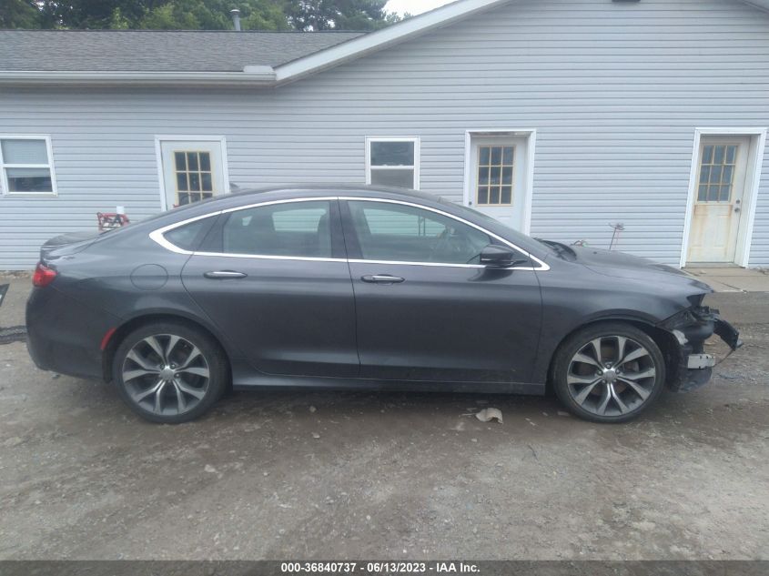 2015 CHRYSLER 200 C - 1C3CCCEG5FN665018