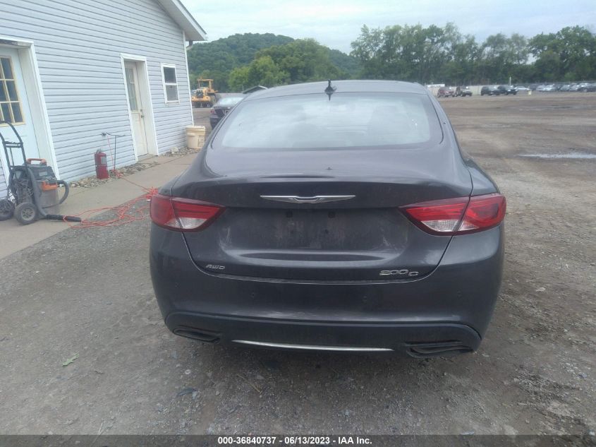 2015 CHRYSLER 200 C - 1C3CCCEG5FN665018