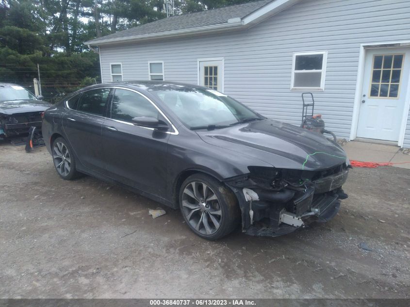 2015 CHRYSLER 200 C - 1C3CCCEG5FN665018
