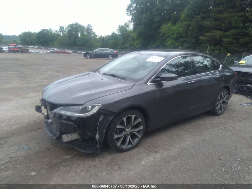 2015 CHRYSLER 200 C - 1C3CCCEG5FN665018