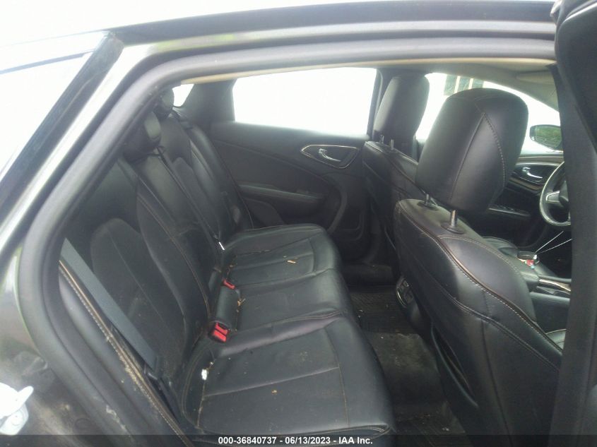 2015 CHRYSLER 200 C - 1C3CCCEG5FN665018