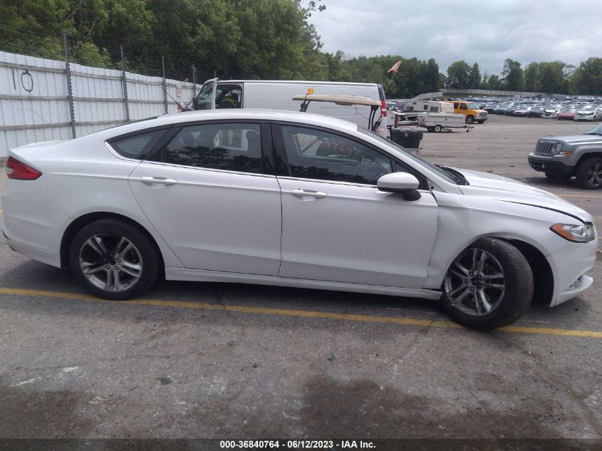 2018 FORD FUSION SE - 3FA6P0H73JR227228