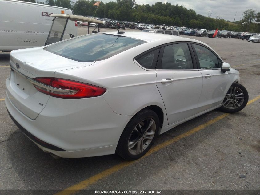 2018 FORD FUSION SE - 3FA6P0H73JR227228