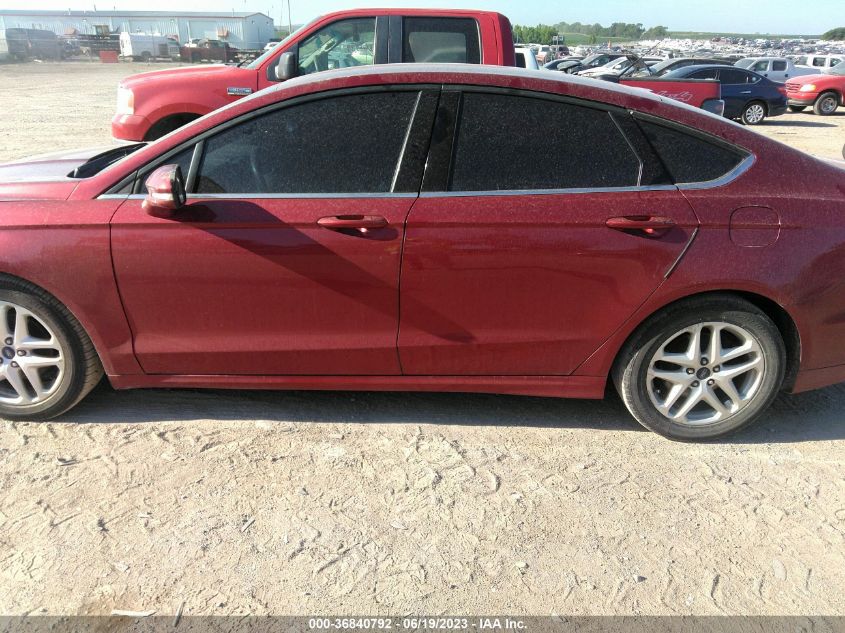 2016 FORD FUSION SE - 3FA6P0H71GR152540